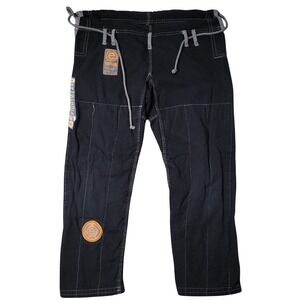 Tatami Fightwear Estilo 4.0 Premier BJJ GI Pants Unisex 38" Waist Black Canvas